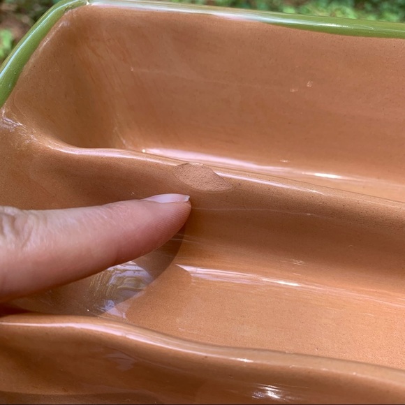 Noemi Ceramiche olive leaf rectangular plate - Picture 7 of 14